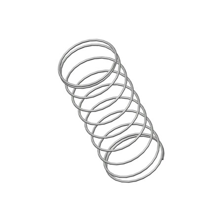 Approved Vendor Compression Spring, O=1.078, L= 2.75, W= .040 G009974897